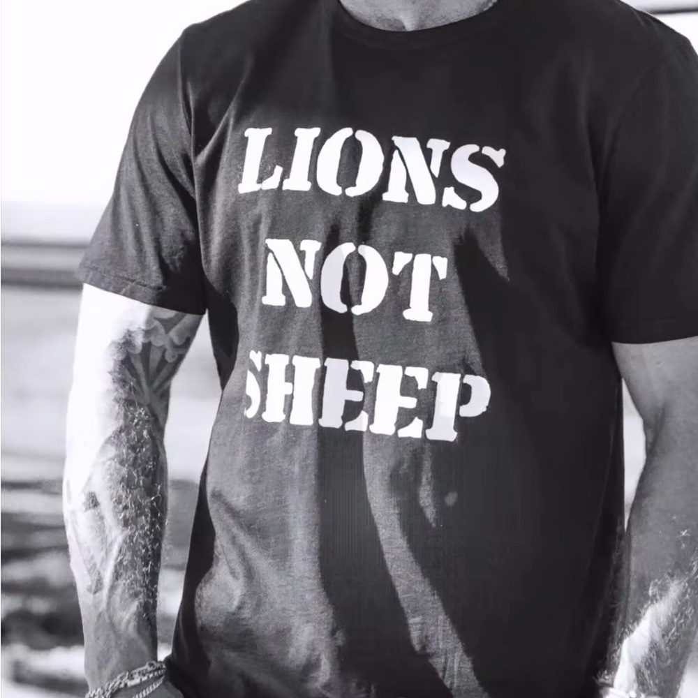 Lions Not Sheep T-shirt